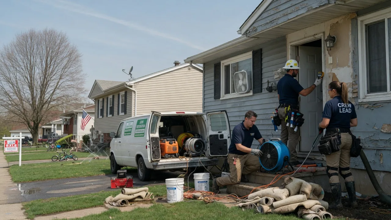 Flood Cleanup in Austinville, IA near me